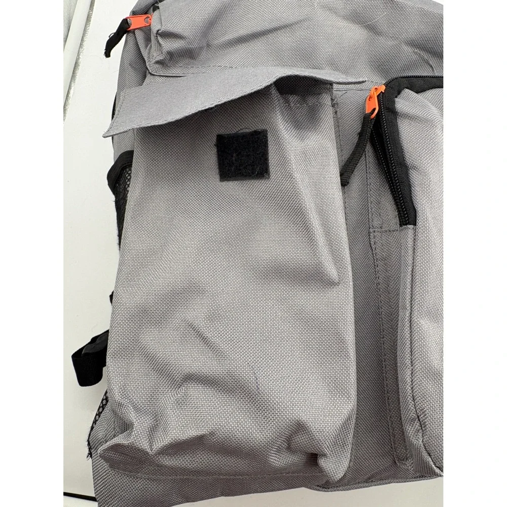 Mopak Gray Multi Pocket Utility Backpack Tactical Daypack School Travel Bag 16